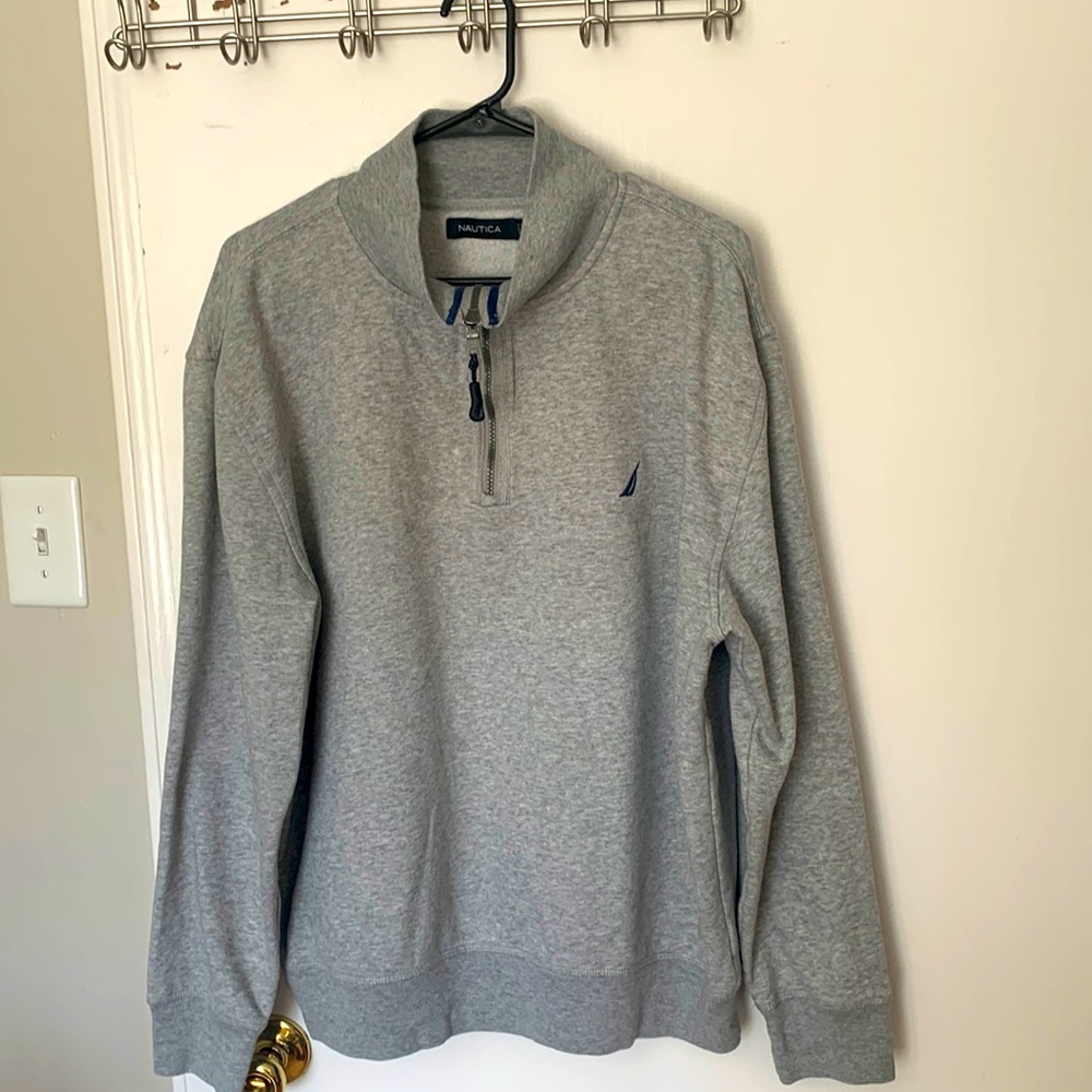 Nautica fleece half zip jacket